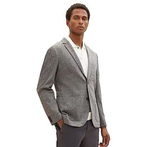 TOM TAILOR Herenblazer, 19393 - Grey Houndstooth, 54