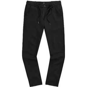 JP1880 - Broek - Zwart - Sweatstof - Lang/maxi - Loosefit