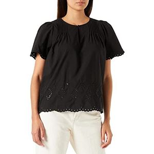 Part Two Parmispw BL Damesblouse, silhouet, dames, Zwart, 34