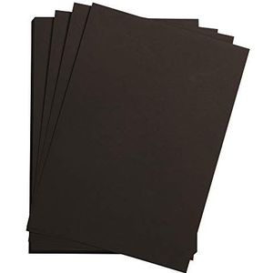 Clairefontaine 93670C Tekenpapier Etiketten (75 x 110 cm, 160 g, ideaal voor droogtechnieken, 25 vellen) zwart
