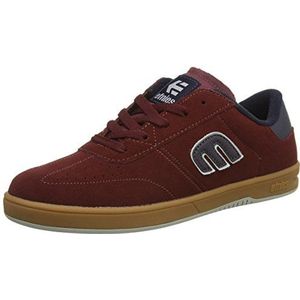 Etnies LO-cut herensneakers, Rood Bourgondië gum, 44 EU