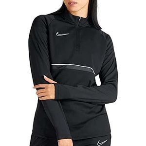 Nike Dri-FIT Academy 21 trainings-sweatshirt, dames, zwart/wit/antraciet/wit, XL