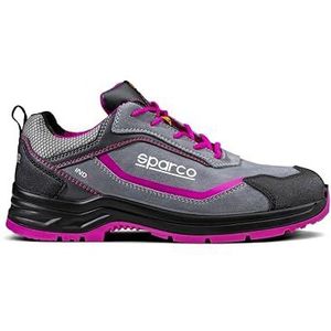 Sparco Danica Veiligheidsschoenen, uniseks, volwassenen, fuchsia, 38 EU, Fuchsia, 38 EU