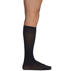 POMPEA MM MANAGERX2 lange kousen, zwart, eenheidsmaat (2-pack) heren
