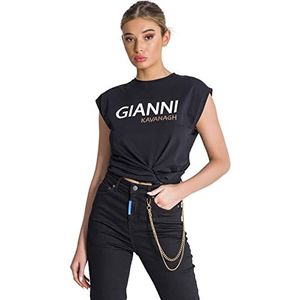 Gianni Kavanagh Black Gianni Top Vest voor dames, blue, XS