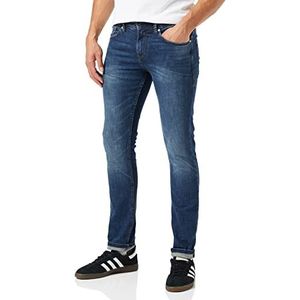 TOM TAILOR Denim Mannen jeans 202212 Piers Slim, 10282 - Dark Stone Wash Denim, 34W / 34L