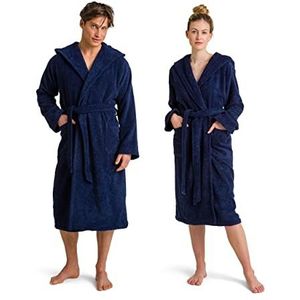 Möve Unisex Superwuschel badjas, Deep Sea, S EU