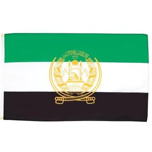 AZ FLAG Vlag Afghanistan 2001-2002 90 x 60 cm - Afghanische vlaggen 60 x 90 cm - vlaggen