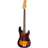 Squier van Fender Classic Vibe jaren '60 precisie-bas, Laurel Precision Bass Normale Größe Sunburst in 3 kleuren.