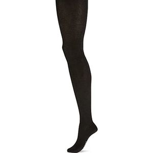 ESPRIT Dames Panty Plain W TI Katoen Wol Eenkleurig 1 Stuk, Zwart (Black 3000), 38-40