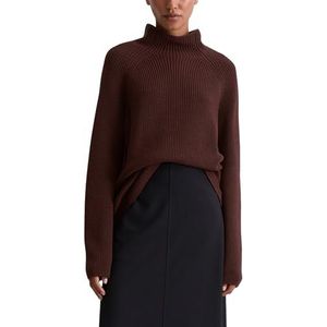 Marc O'Polo - Trui - Donkerrood - Knitwear - Lange Mouw