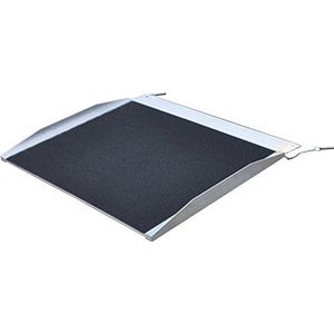 Aluminium helling, rolstoel, oprijplaat voor rolstoelen, rollators, 122 cm