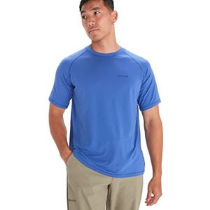 Marmot Heren Windridge T-shirt met korte mouwen, Trail Blue, Medium