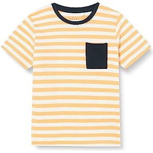 Bestseller A/S Jongens NMMVALENTIN SS TOP J1 T-shirt, Mock Orange, 98, Mock Oranje, 98 cm
