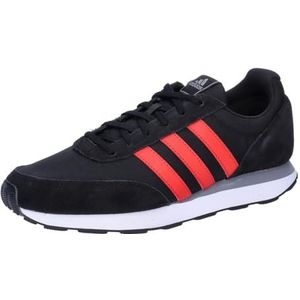 adidas Run 60s 3.0 Hardloopschoenen voor heren, zwart/grijs (Core Black Better Scarlet Grey Three), 45 1/3 EU