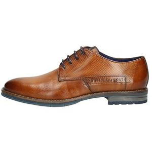 bugatti heren 312-ais01 veterschoenen, cognac, 40 EU