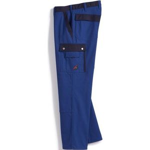 BP 1980-570-13-50l werkbroek voor mannen, slank silhouet met elastisch rugdeel, 250,00 g/m² stofmix met stretch, koningsblauw, 50l