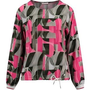 KEYLARGO Vrouwen Blouse WB Illustratie Round, roze (1321), M