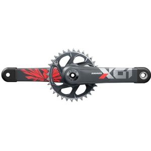 Sram JG.BI/PL.SRAM X01 EAG.148BOO.Dub DM 175 32D Car.RO fietsaccessoire, volwassenen, uniseks, meerkleurig, eenheidsmaat