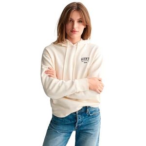 Small Graphic Hoodie, crème, L