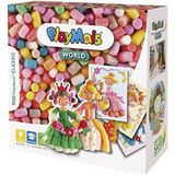 PlayMais WORLD Princess knutselset voor kinderen vanaf 3 jaar, ca. 1000, sjablonen en instructies voor het knutselen, cadeaus voor kinderen, bevordert creativiteit en fijne motoriek, natuurlijk