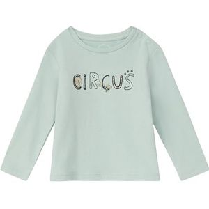 T-shirt - Zacht Katoenen Tricot - Met Speelse Print - Lange Mouwen