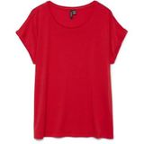 VERO MODA - VMAVA - T-shirt - Rood