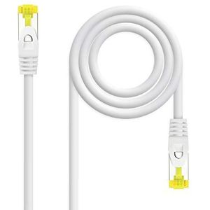 Monkey Ladder Netwerkkabel RJ45 LSZH CAT.6A SFTP AWG26, wit, 25 cm