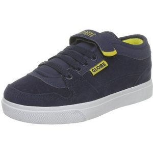 Globe Tb Kids Velcro, Jongens Skateboardschoenen, Blauw 13012 Navy Yellow, 37 EU