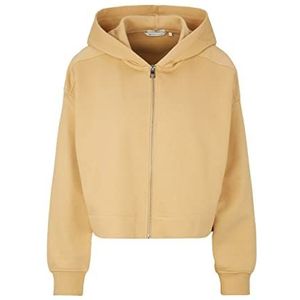 TOM TAILOR Denim Dames Sweatjack 1035351, 31041 - Brown Rice, M