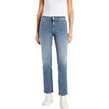 REPLAY - Zolie - Jeans - Medium Blue - Hoge Taille - Rechte Pasvorm