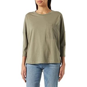 Camel Active Womenswear Dames 309688/1T33 T-shirt, groen, XS, groen, XS