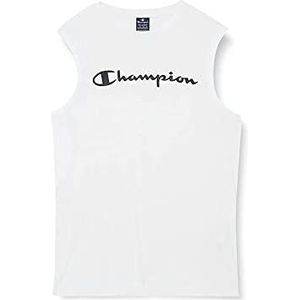 Champion Legacy American Classics Logo S/L tanktop, grijs melange, M voor heren