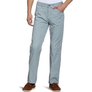 Mustang Chino Tramper 5-pocket normale taille, Stone Grey Used, 34W / 30L