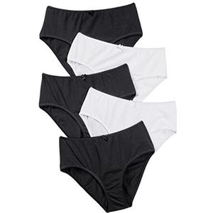 Ulla Popken Tailleslip voor dames (5 stuks), Meerkleurig, 50-52