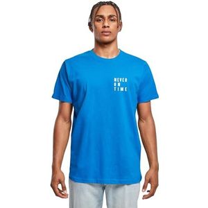 Mister Tee Dames Never On Time Tee, cobalt blue, S