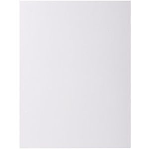 Exacompta - ref. 800017E - Set van 100 felgekleurde inlegmappen - ROCK''S - 80 g/m2 - in PEFC™ - gecertificeerde mappen - Afmetingen: 22 x 31 cm for A4 - colour white