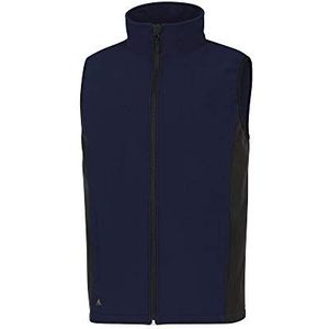 Delta Plus HALDEBMXX vest van softshell-polyester, 3-laags gelamineerd, marineblauw, XXL, 10 stuks