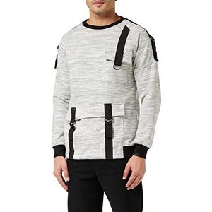 Soul Star Sweatshirt voor heren, Gebroken wit (Ecru Fff1e4), XL