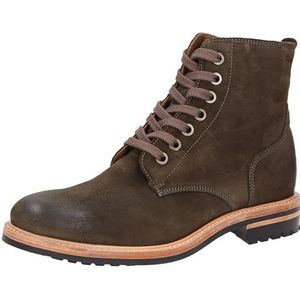 SIOUX - Tils bootie 003 - Biker Boots - Groen - Leer en Suède