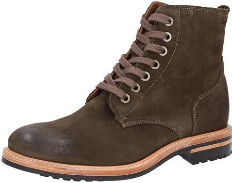 SIOUX - Tils bootie 003 - Biker Boots - Groen - Leer en Suède