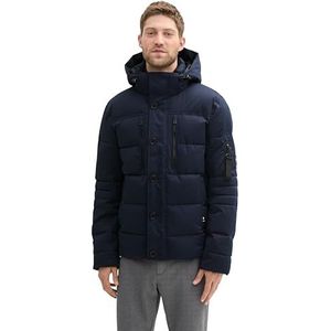 Tom Tailor - Winterjas - Heren   Blauw - Polyester - 1041323