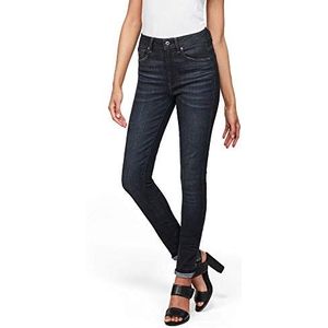 G-STAR RAW Dames 3301 Ultra High Waist Skinny Jeans, blauw (Dk Aged Cobler 8968-3143), 25W x 30L
