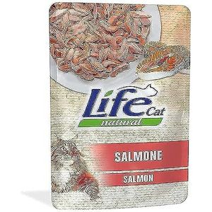 Life Cat Natural Zalm, Zak 70 g