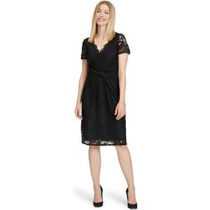 Vera Mont kanten jurk voor dames, nauwsluitend, zwart, 38