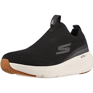 Skechers Mens GOrun Elevate - Athletic Slip-on Workout Running Shoe Sneaker met Cushioning Sneaker, Zwart/Wit, 42, zwart wit, 42 EU