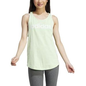 adidas Dames Essentials Loose Logo Tank Top, semi green spark/white, XS