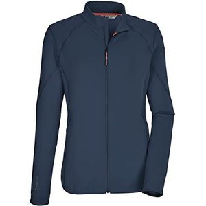 killtec Women's Stretchjack met opstaande kraag/fleecejack KOS 6 WMN FLX JCKT, dark blue, 40, 39192-000
