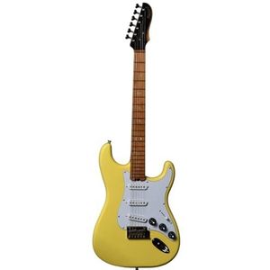 Santana Pegasus Standaard BC Elektrische gitaar, ST-model, 3 x enkele spoel, botercrème