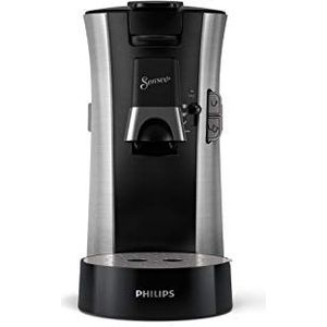 Philips CSA250/11 Senseo Select Eco, Intensity Plus, Crema Plus, memo-functie, geborsteld staal